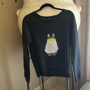 Sequence penguin sweater